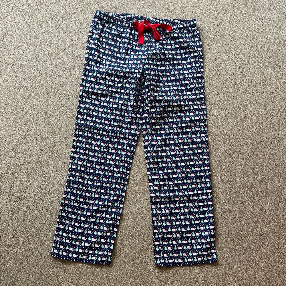VINEYARD VINES PANTS LOUNGE BLUE CHRISTMAS SIZE XS